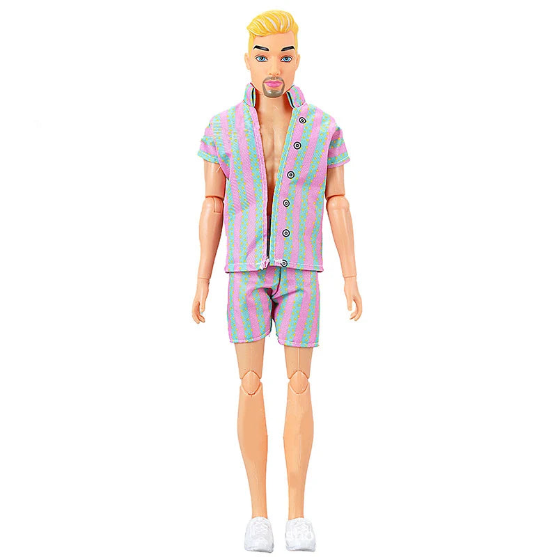 30 cm Modepuppe mit Gelenken – 1/6 BJD Ken & Female Doll mit Kleidung