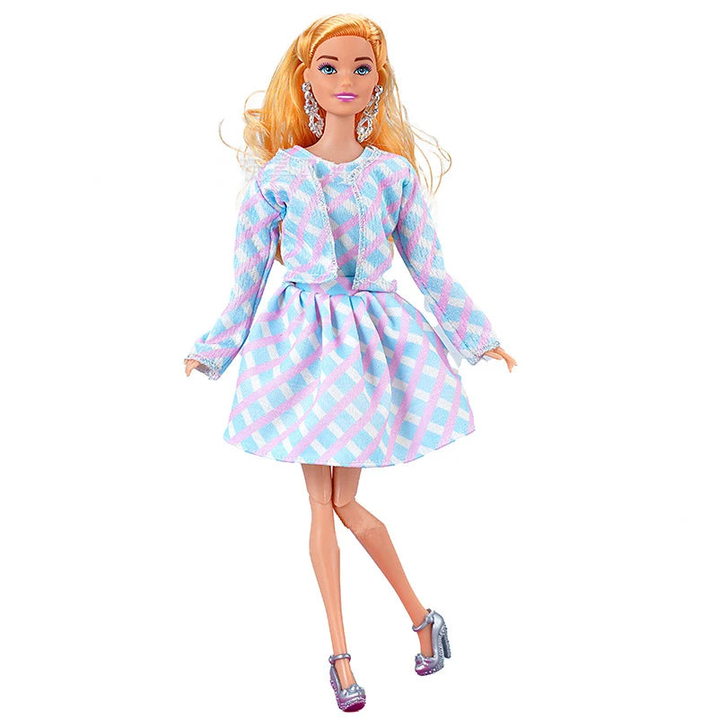 30 cm Modepuppe mit Gelenken – 1/6 BJD Ken & Female Doll mit Kleidung