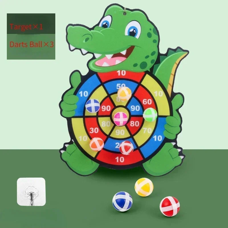 Klett-Dartscheibe Elefant | Sicheres Kinderspielzeug | Lernspiel für 3–12 Jahre
