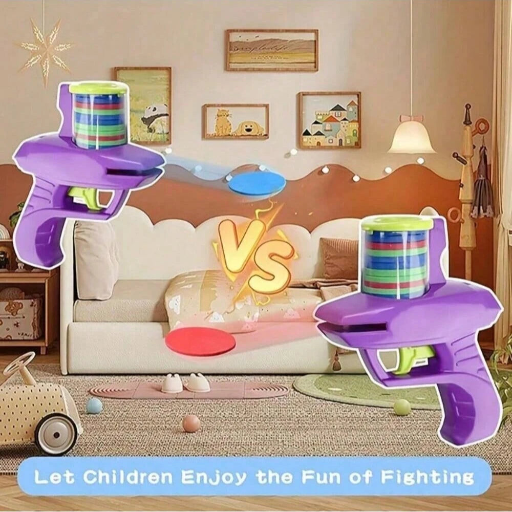 Schaum-Disc-Shooter für Kinder – Handlicher Frisbee-Werfer ab 3 Jahren