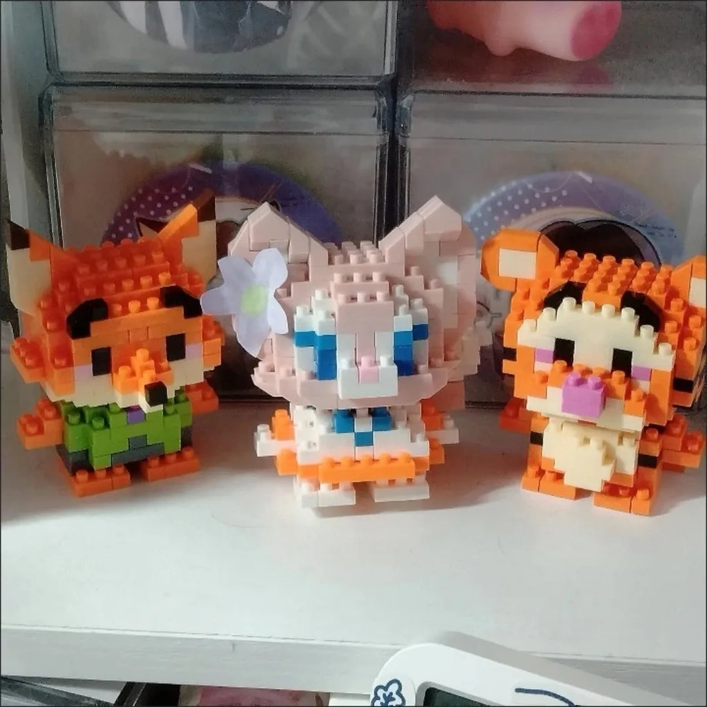 Disney Bausteinset – Lina Bell, Lotso & mehr – 108 Styles, Lego-kompatibel