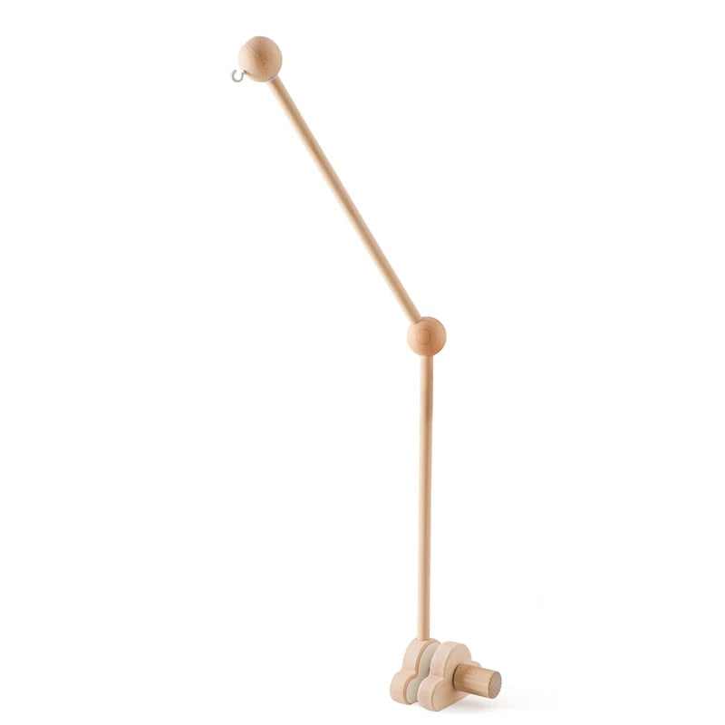 Baby Mobile aus Holz – Mit Musikbox & Glocken für Babybett
