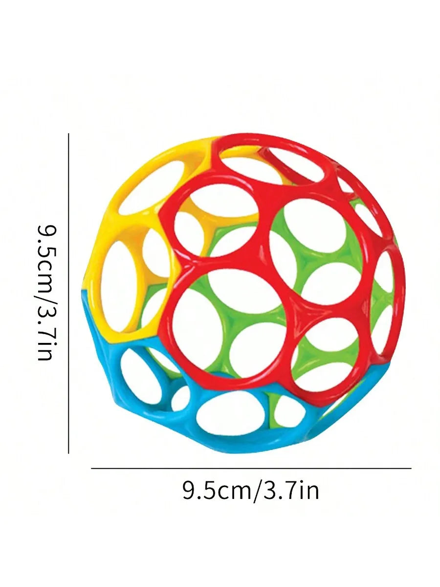 6-in-1 Baby Sensorikball aus Silikon – BPA-frei, weich & lehrreich