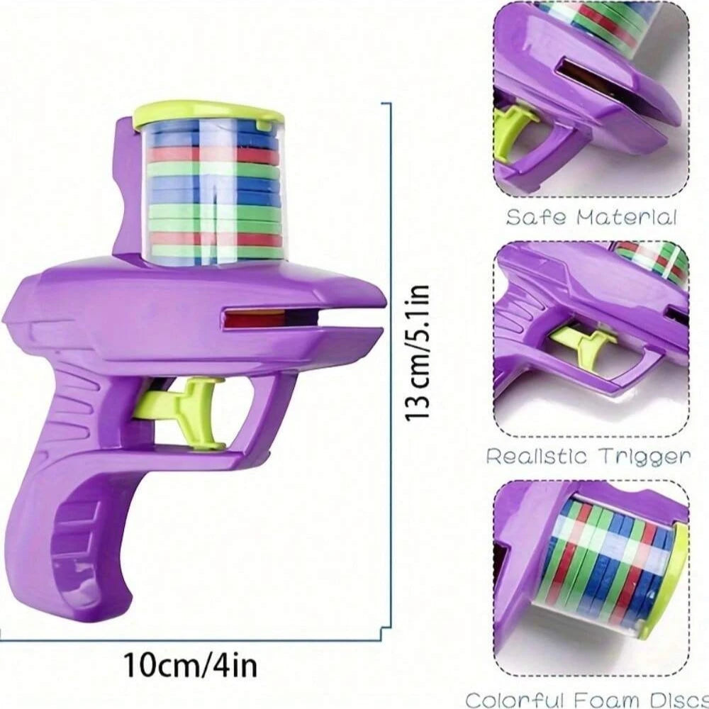 Schaum-Disc-Shooter für Kinder – Handlicher Frisbee-Werfer ab 3 Jahren