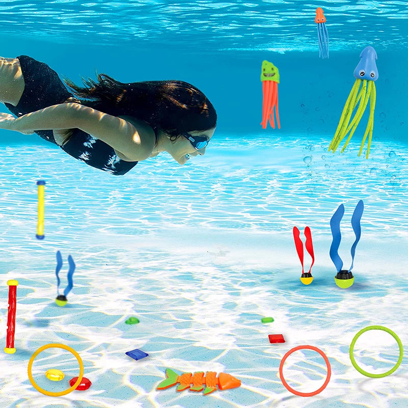 Tauchspielzeug für Pool – Spiel, Training &amp; Sommerfreude