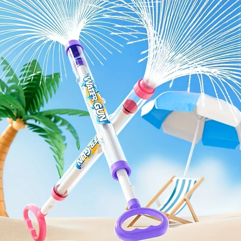 Wasserpistole mit Feuerwerk-Effekt – Outdoor-Spritzspielzeug für Kinder