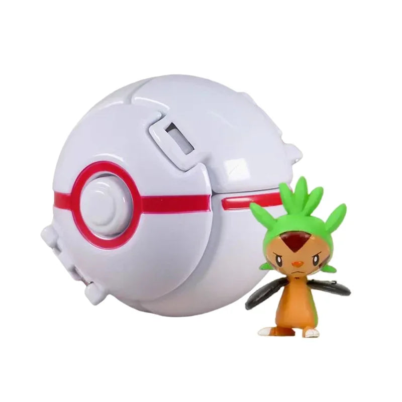 Pokéball mit Pokémon-Figur – Sammel-Set Pikachu, Gengar, Glumanda & mehr