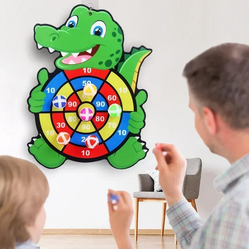 Klett-Dartscheibe Elefant | Sicheres Kinderspielzeug | Lernspiel für 3–12 Jahre