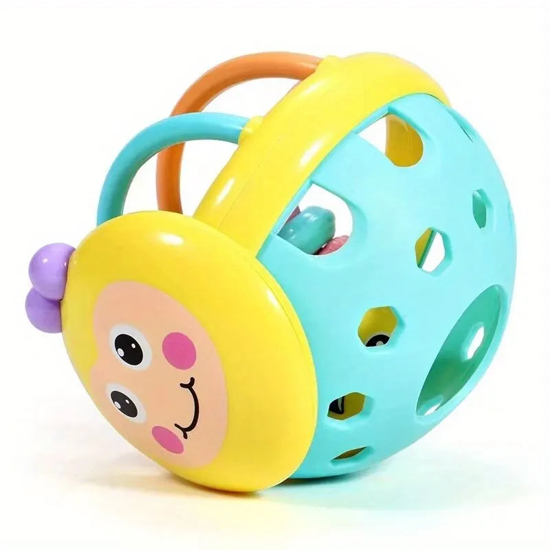 Baby Sensorikball – Greif-, Rassel- & Lernspielzeug für 0–6 Jahre