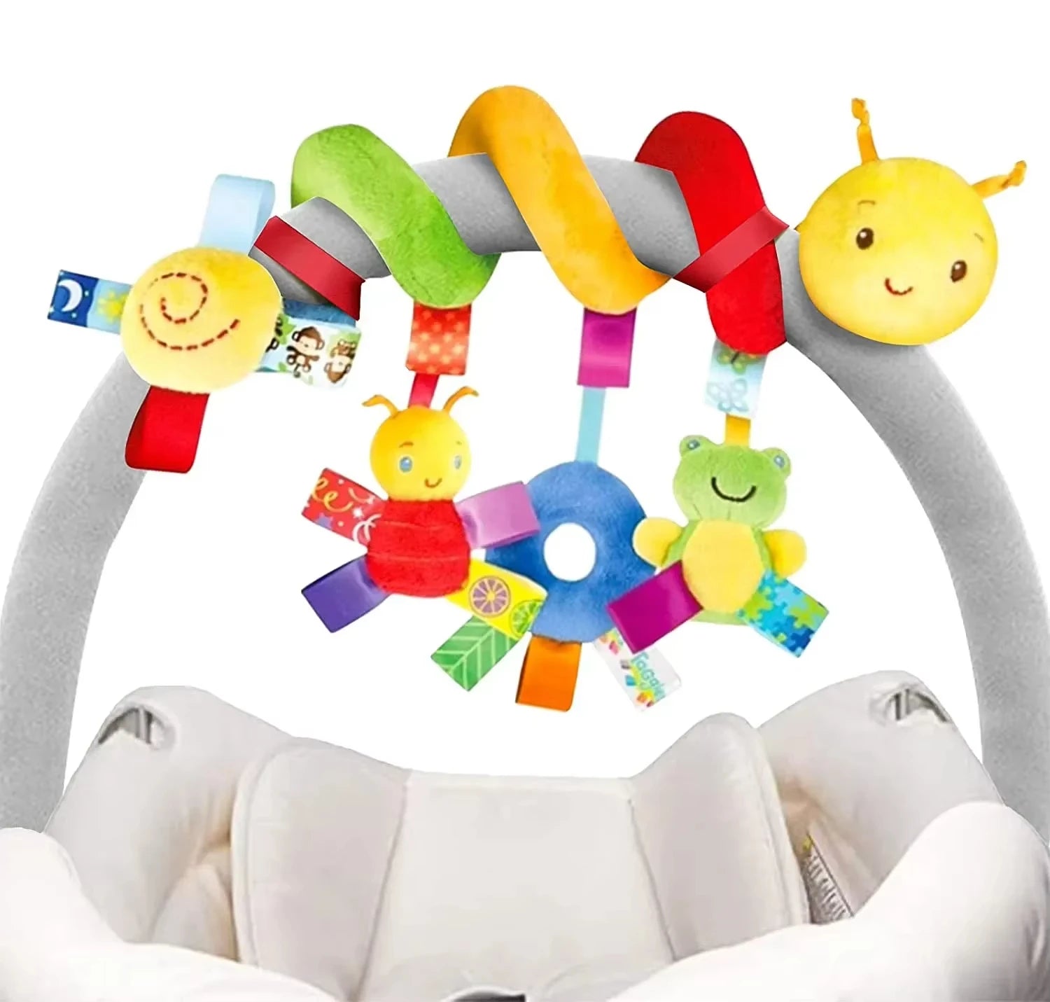 Baby Hängerassel mit Musik – Für Kinderwagen, Autositz & Bett