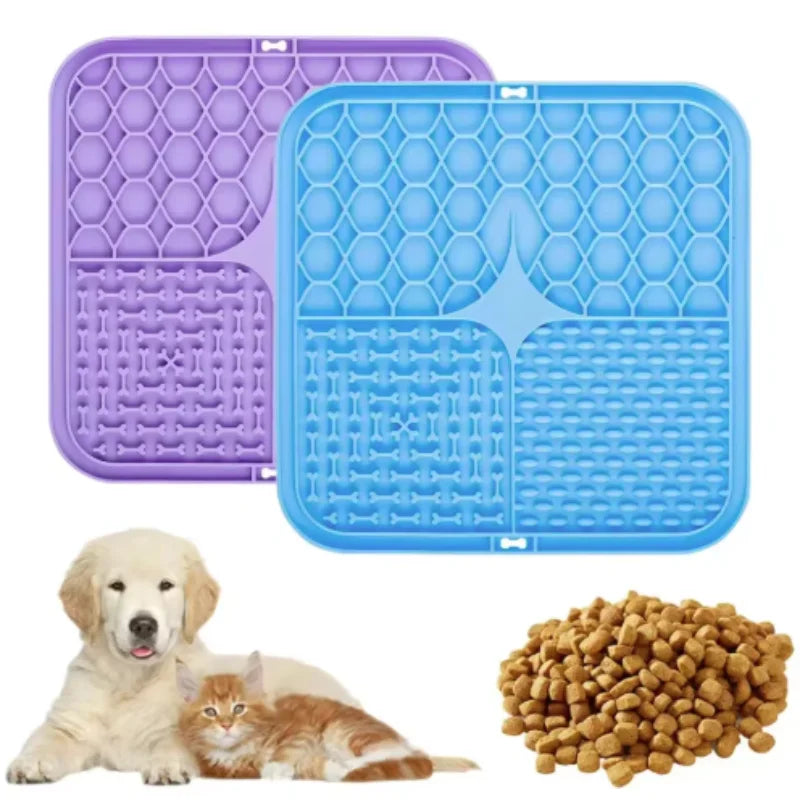 Silikon-Leckpad für Hunde – Slow Feeder & Bade-Ablenkung