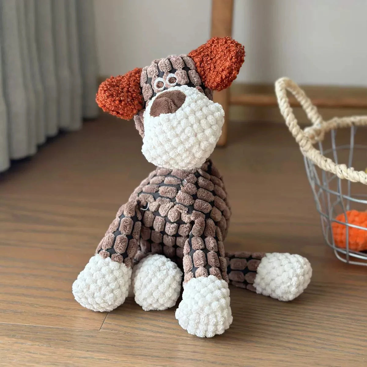 Süßes Esel-Plüschtier für Hunde – Interaktives Quietschspielzeug